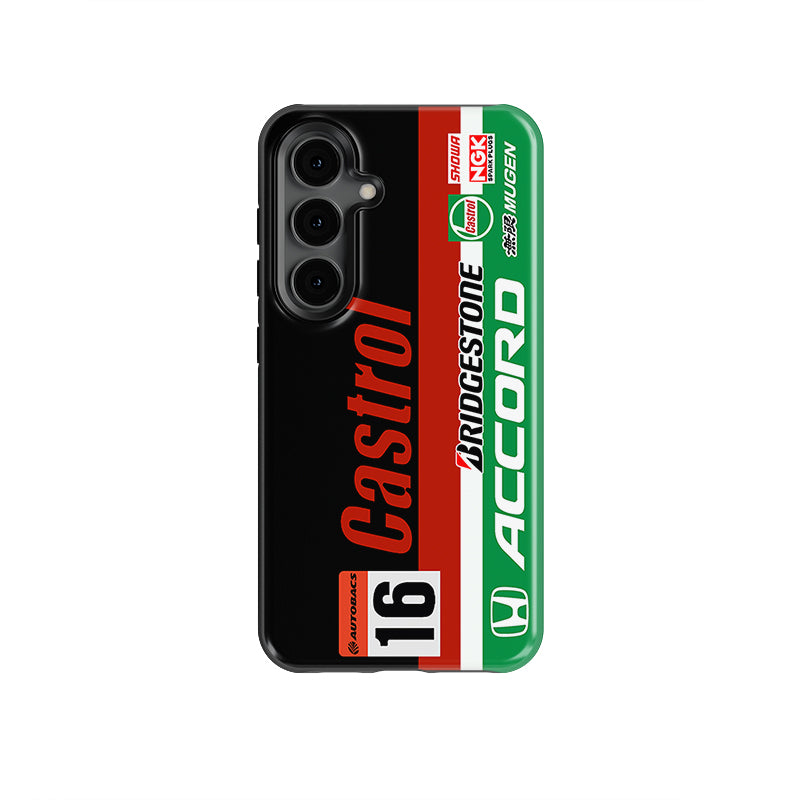 Honda Castrol MUGEN NSX JGTC Phone Case: Racing Heritage in Your Pocket