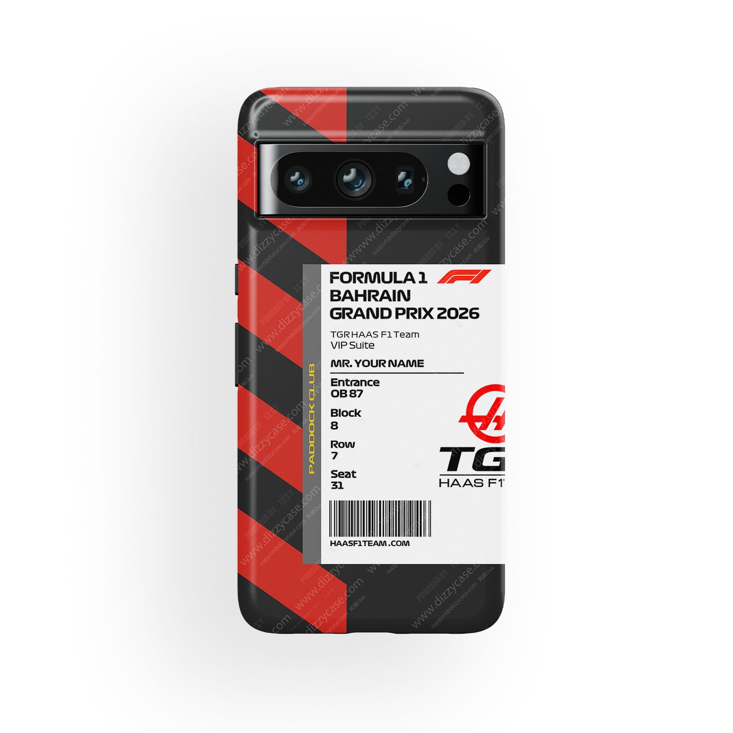 TGR Haas VIP Ticket Case - Pixel, Huawei, OnePlus | DIZZY CASE