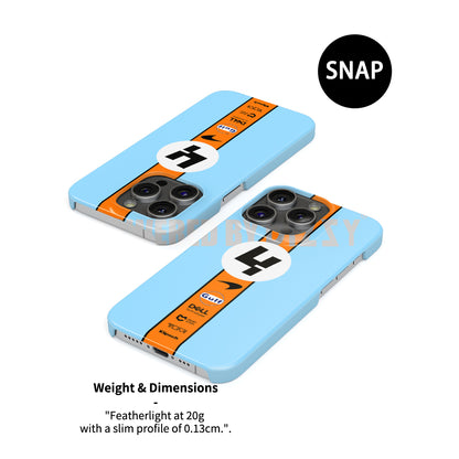 McLaren Gulf Livery Lando Norris LN04 Coque Pour Téléphones