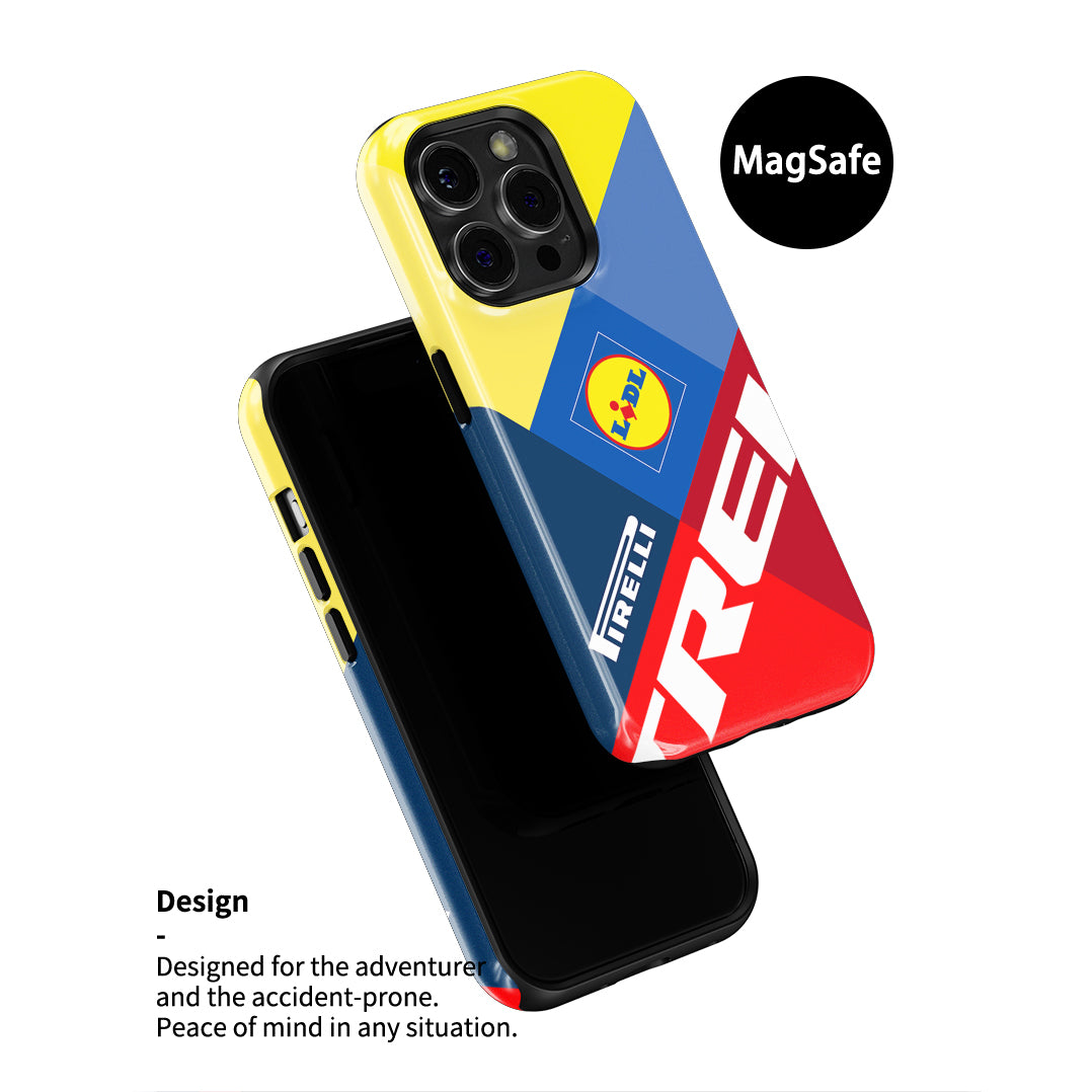 JONAS VINGEGAARD ​​2022 JUMBO-VISMA WOUT VAN AERT Maillot de cyclisme Coque de téléphone