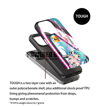 Goodsmile Hatsune Miku SUPER GT 2019 Phone Case: Bold Style & Protection