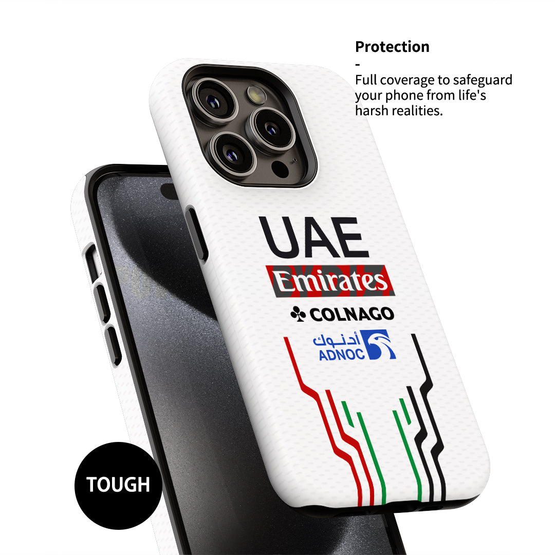 Team UAE Emirates 2024 kit Cycling Livery Phone Case by DIZZY