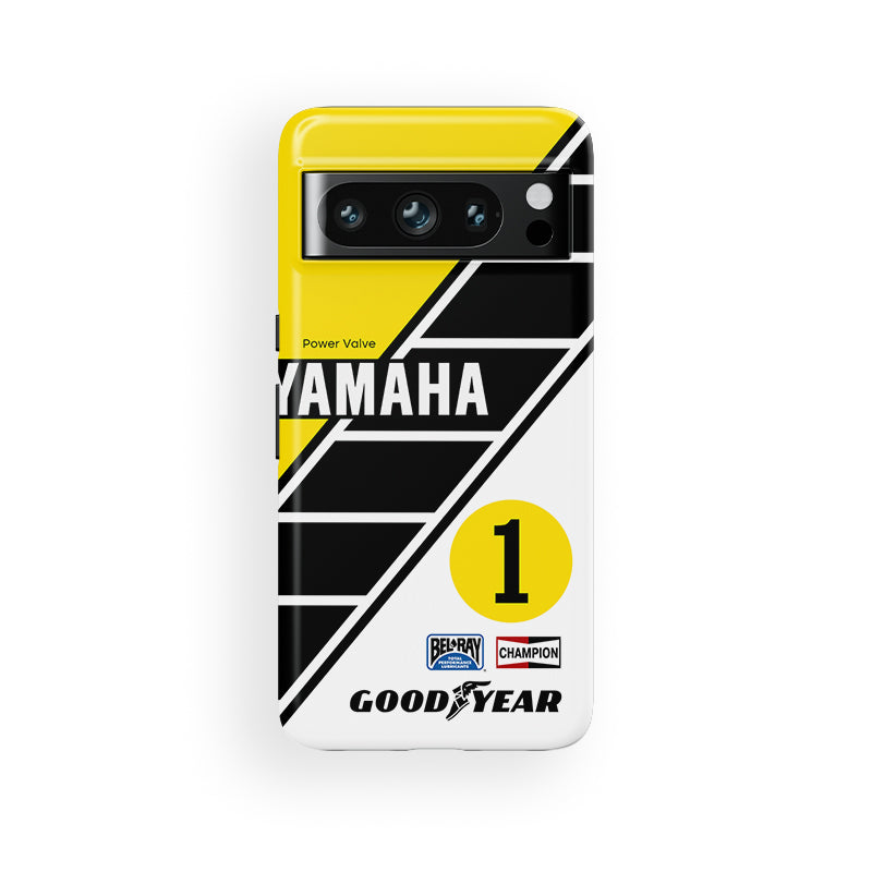 Coque de téléphone Google avec livrée Yamaha MotoGP 2024 par DIZZY