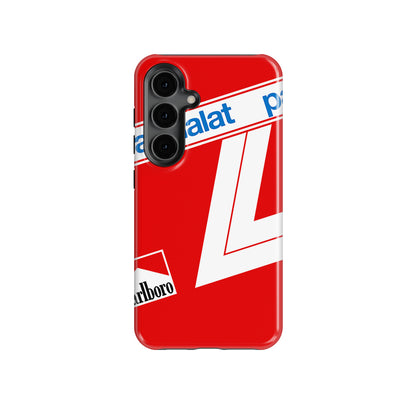 Niki Lauda Helmet Design Samsung Case - Sleek & Tough Protection