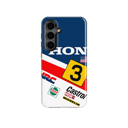 Coque de téléphone Samsung avec livrée Yamaha MotoGP 2024 par DIZZY