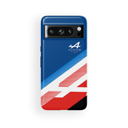 Alpine F1 A521 Livery Case for Google, OnePlus, Xiaomi, Huawei