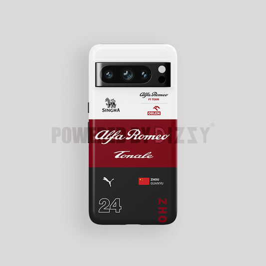 Alfa Romeo Zhou Guanyu 24 Livery Google Phone case