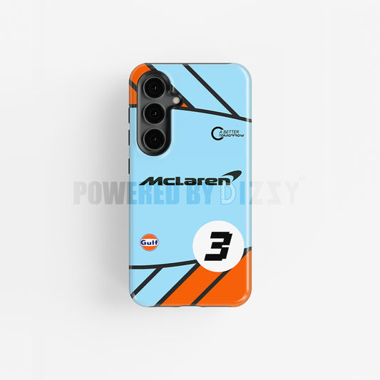 Formula 1 McLaren Gulf Livery Daniel Ricciardo SAMSUNG Phone Case