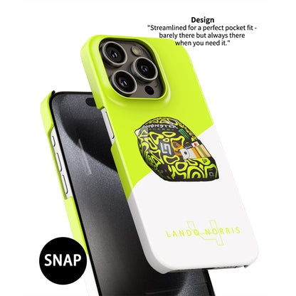 Lando Norris Las Vegas 2024 F1 Helmet iPhone Case – Exclusive for F1 Fans