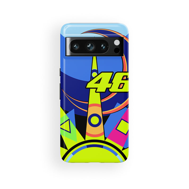 Coque GooglePhone pour casque Valentino Rossi Winter Test Sepang 2020 par DIZZY