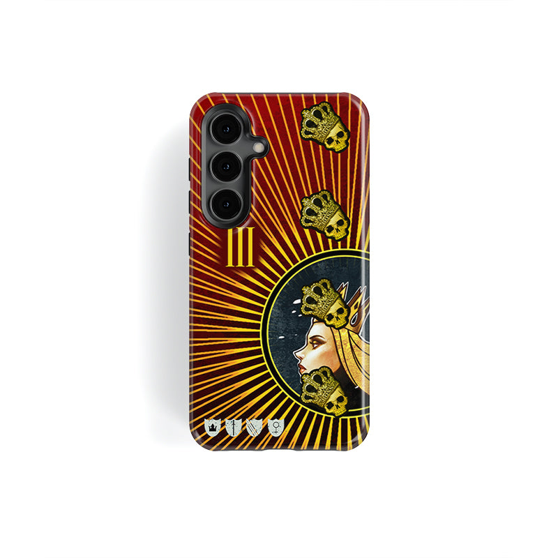 DIZZY CSGO CS2 piel M4A4 | Funda para iPhone The Emperor: Reina Suprema con estilo y protección