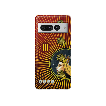 CSGO CS2 AK-47 | The Empress + 4x Sticker | Crown (Foil) Google Phone Case by DIZZY CASE