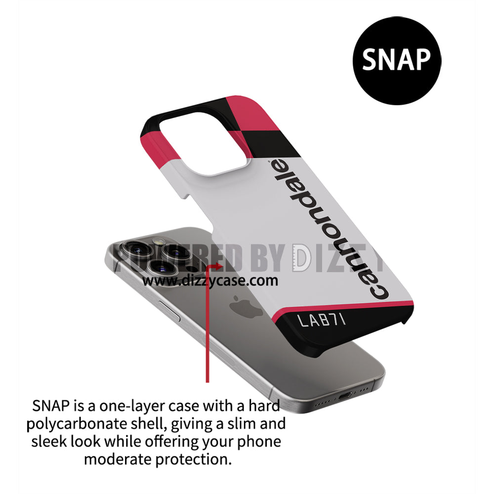 Team EF Education-EasyPost Cannondale SuperSix EVO 4 Samsung Phone Case by DIZZY