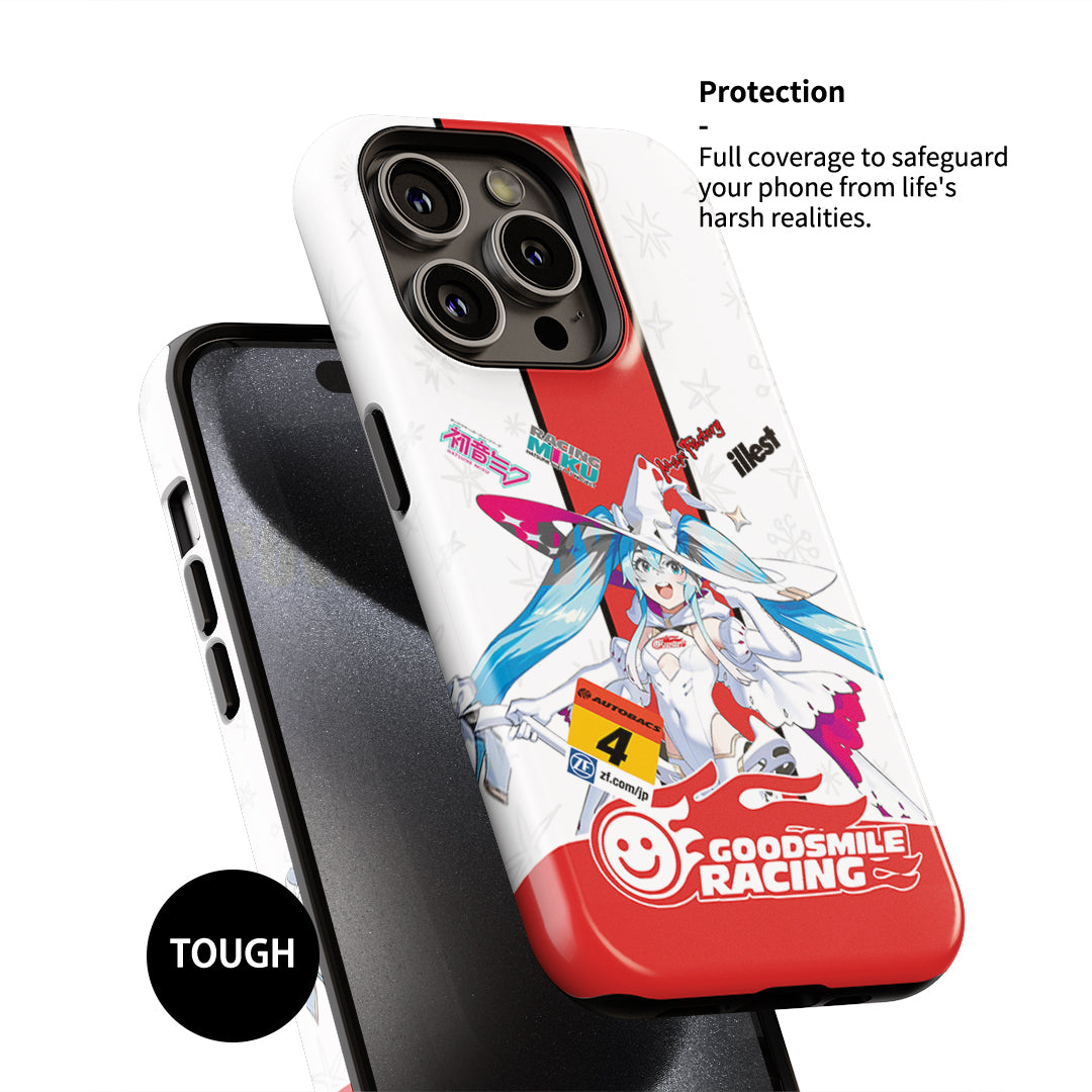 Premium Racing Protection: GOODSMILE Miku 2024 Super GT Phone Case