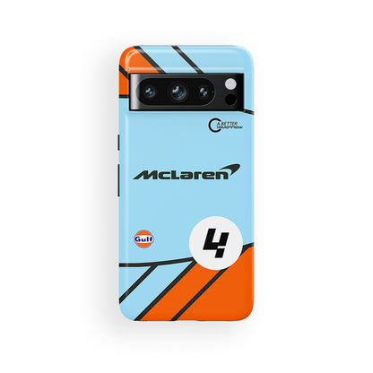 Iconic McLaren Gulf Livery - Lando Norris #4 for Multiple Models