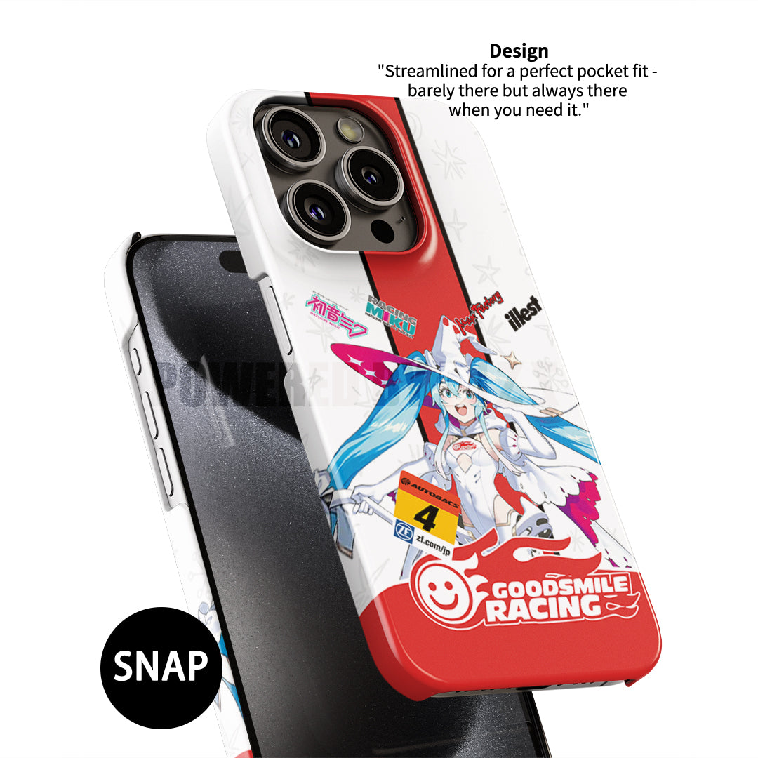 Racing-Inspired Protection: GOODSMILE Racing Miku 2024 Phone Case