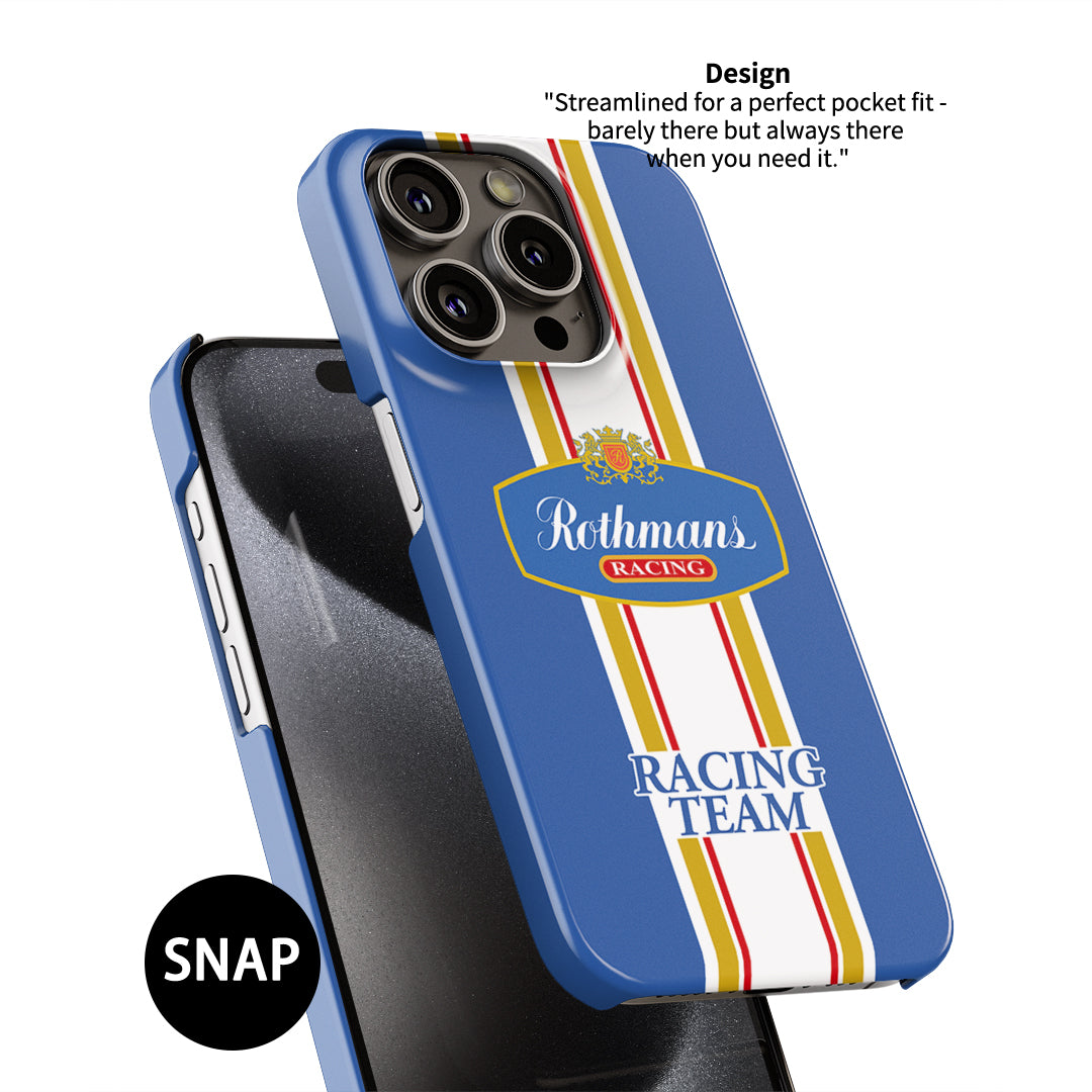 Rothmans Racing Livery Samsung Case – Iconic Racing Spirit