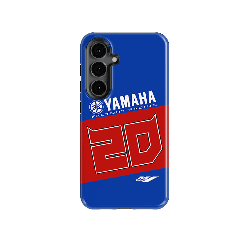 Coque de téléphone Samsung avec livrée Yamaha MotoGP 2024 par DIZZY