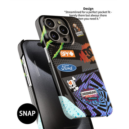 Ken Block Gymkhana 6 Livery Phone Case: Bold Rally Design