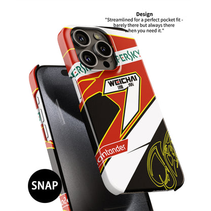 Iconic 2014 Kimi Helmet Design Phone Case for Apple