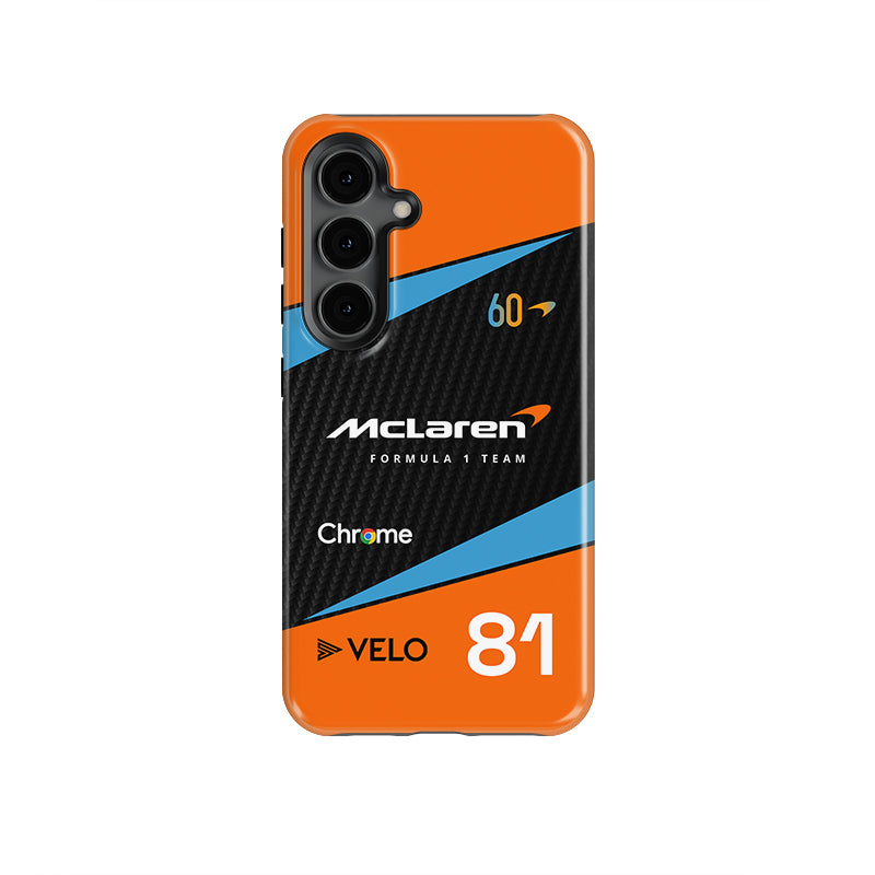 Iconic Piastri MCL60 Livery Case – Samsung-Compatible