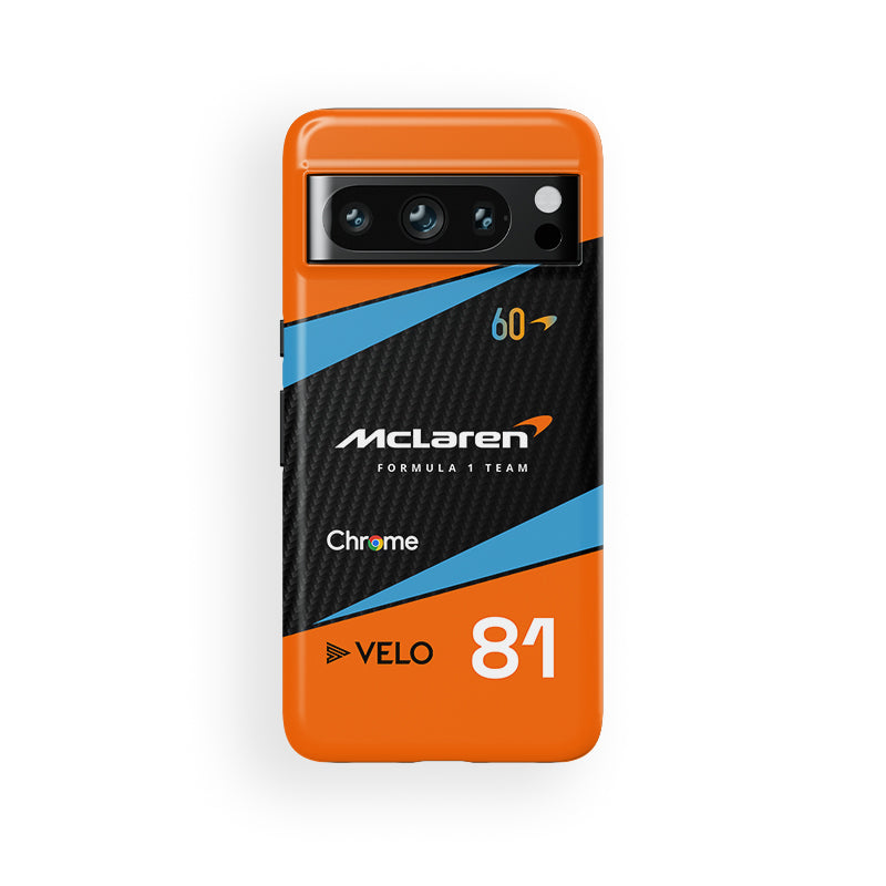 McLaren F1 Legacy Case – Oscar Piastri Livery for Google, Xiaomi, OnePlus, Huawei