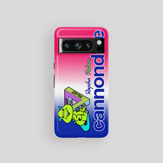 EF Education-EasyPost 2022 Cannondale SuperSix EVO Livery Google Phone Case by DIZZY