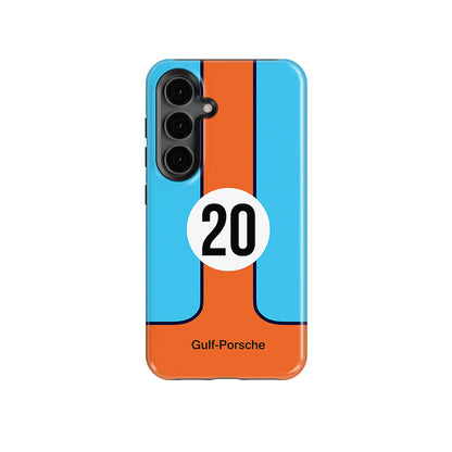 Sleek & Tough Gulf Porsche Phone Case for Racing Fans