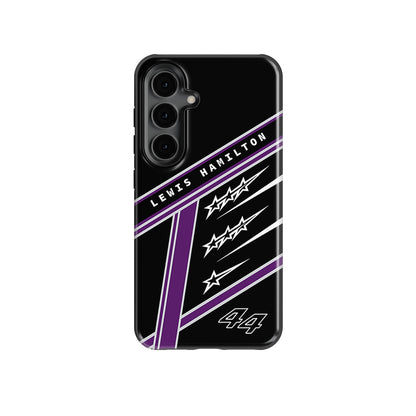 Lewis Hamilton Seven Crowns Samsung Galaxy Case - F1 Champion Edition