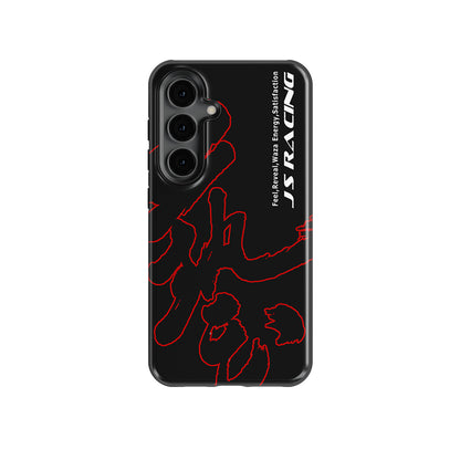 JDM Design J's Racing Livery Phone Case: Bold Style & Protection