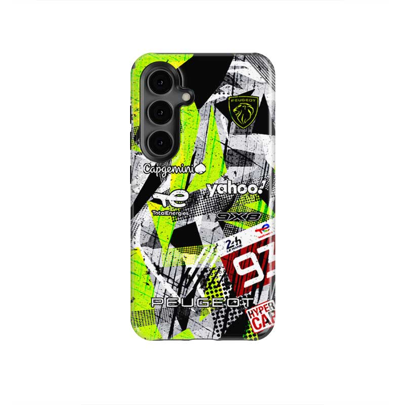 Peugeot 9X8 Hypercar Phone Case – #93 Track Edition for Samsung