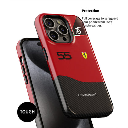 Scuderia Ferrari F1-75 Carlos Sainz Phone Case: Style and Protection