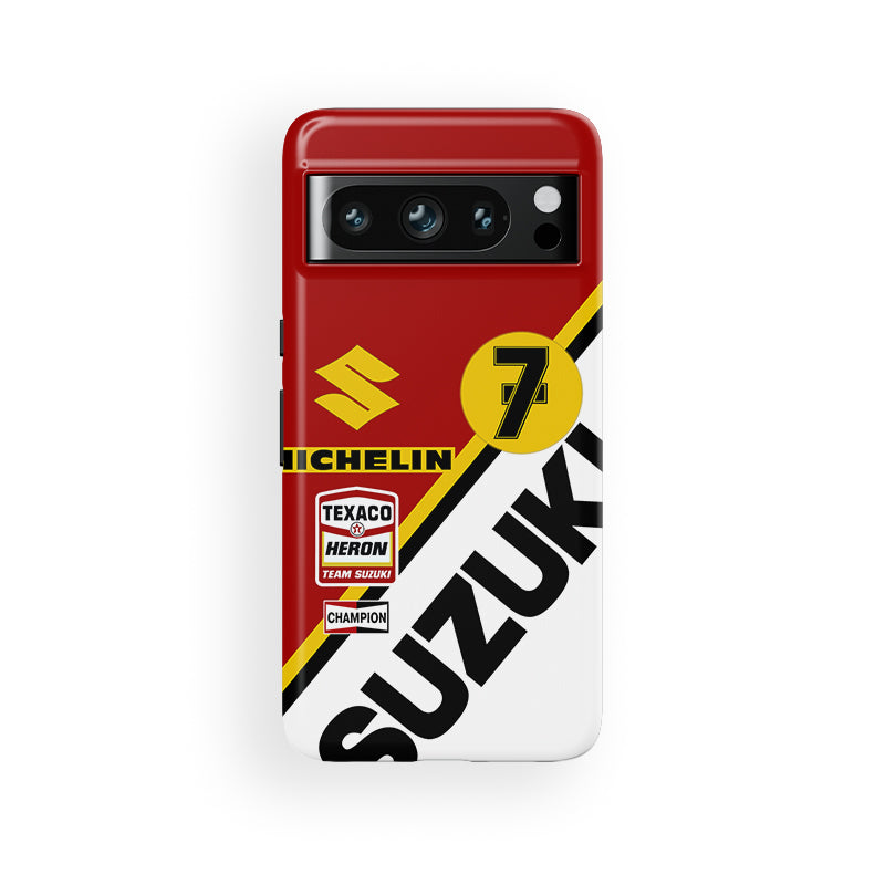 Carry Racing History: Barry Sheene 1977 Suzuki RG500 Phone Case