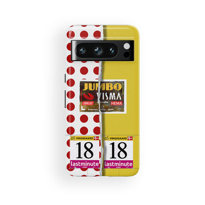 Coque de téléphone Tadej Pogacar 2024 Giro d'Italia en maillot rose par DIZZY