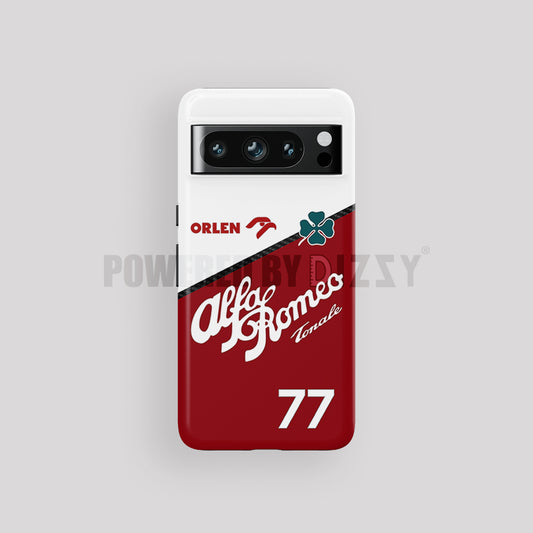 Alfa Romeo F1 Team Orlen C42 livery Valtteri Bottas Google Phone case