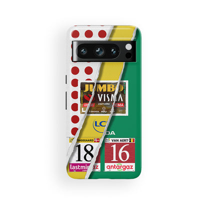 Coque de téléphone Tadej Pogacar 2024 Giro d'Italia en maillot rose par DIZZY