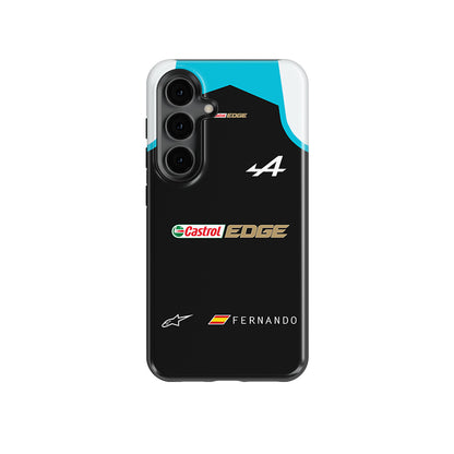 Fernando Alonso Alpine Racing Case - Samsung Models