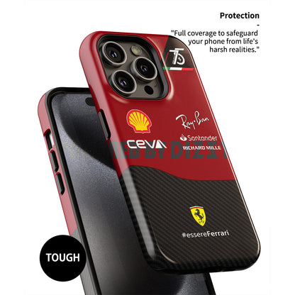 Scuderia Ferrari F1-75 Phone Case: Bold Protection, Iconic Style