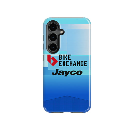 Funda para teléfono SAMSUNG con librea de camiseta de ciclismo EQUIPO BIKEEXCHANGE-JAYCO 2022