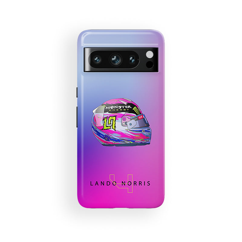 Lando Norris 2024 F1 Japanese GP Helmet Case - Google, OnePlus, Xiaomi, Huawei