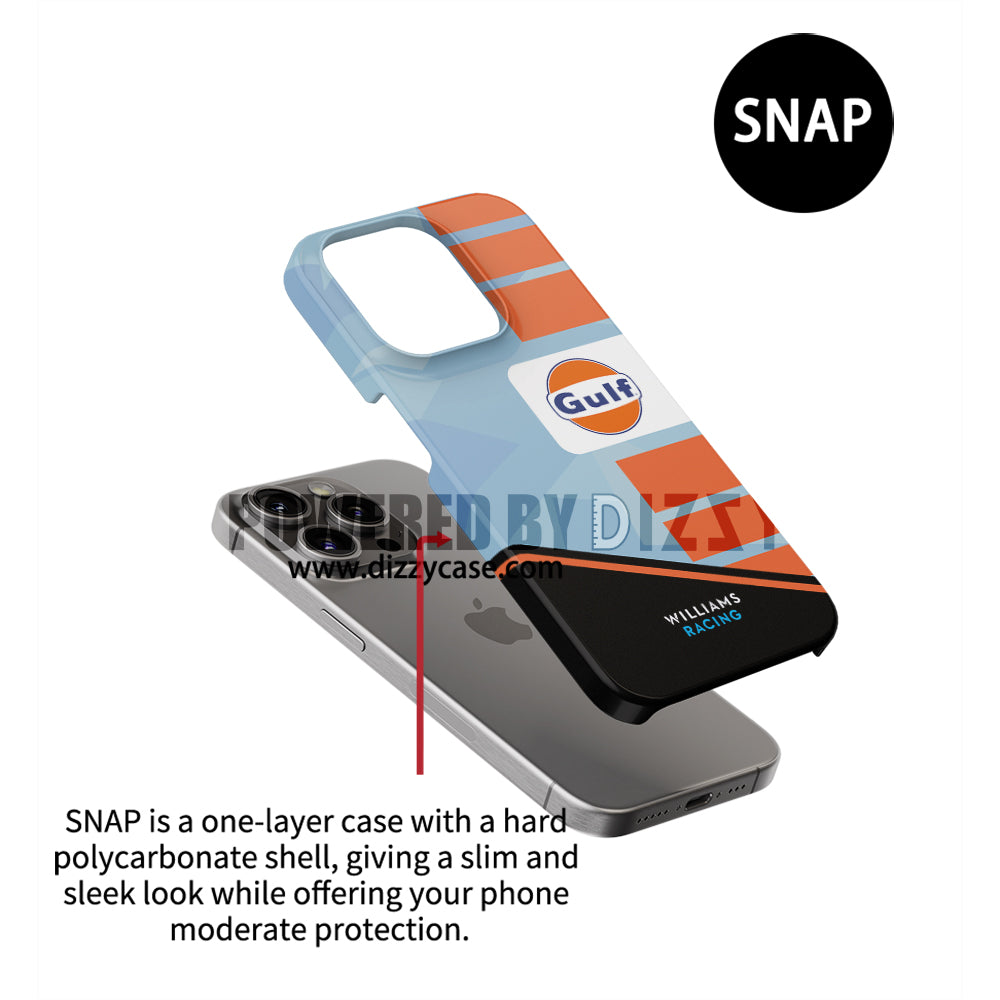 2023 Williams reveal special Gulf Fan livery Samsung S24 Phone Case