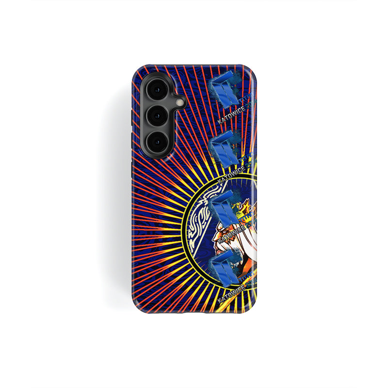 CS / CS2 SAMSUNG Phone Case - M4A4 | The Emperor Skin with 4X TITAN Stickers by DIZZY CASE