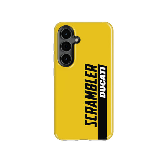 Scrambler Ducati Yellow Livery Phone Case: Style Meets Protection