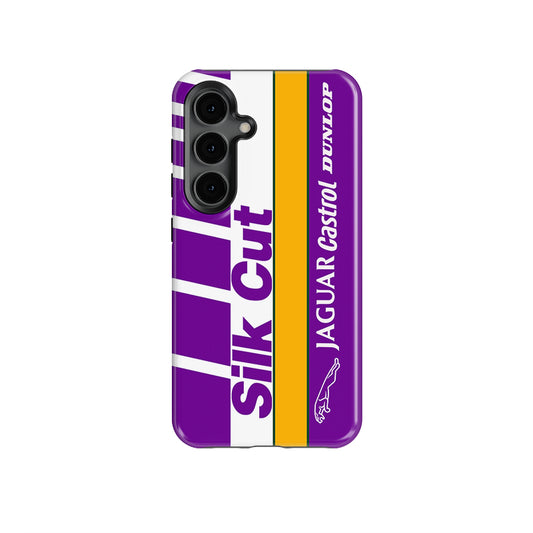 Jaguar XJR9-LM Silk Cut Phone Case | Iconic Racing Style