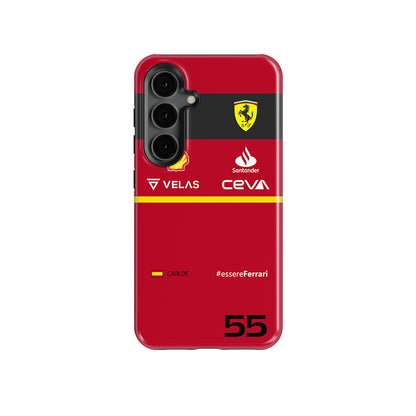 Ferrari #essereFerrari Sainz Case – Samsung Galaxy-Compatible