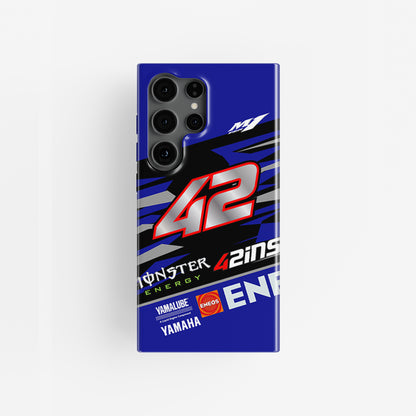 Alex Rins #AR42 Yamaha MotoGP 2024 Livery SAMSUNG Phone Case by DIZZY