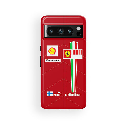 Kimi Raikkonen Ferrari 2007 Wins Case – Google, OnePlus, Xiaomi, Huawei