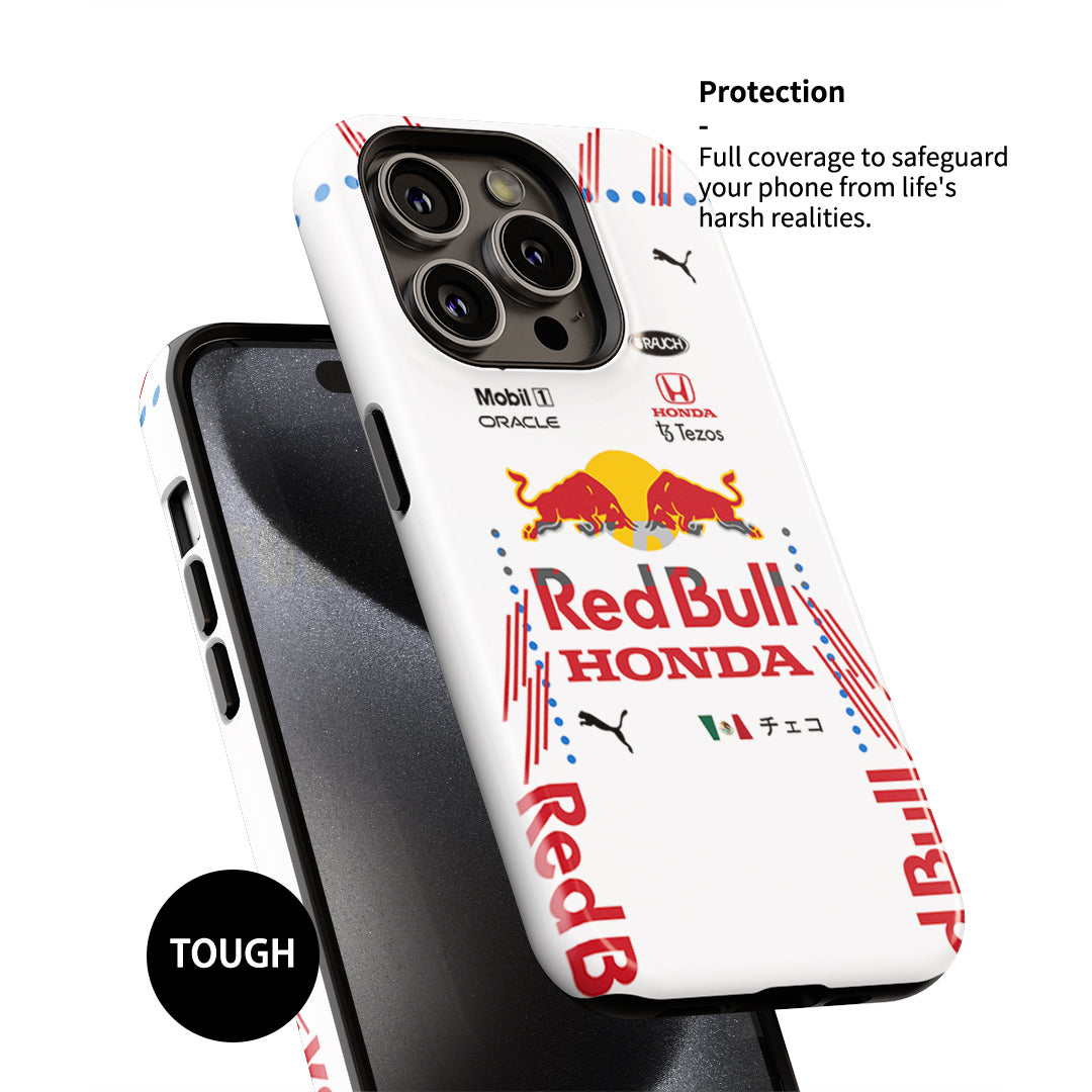 2021 Sergio Perez Farewell Honda Livery RB16B Turkish GP Suit Phone Case