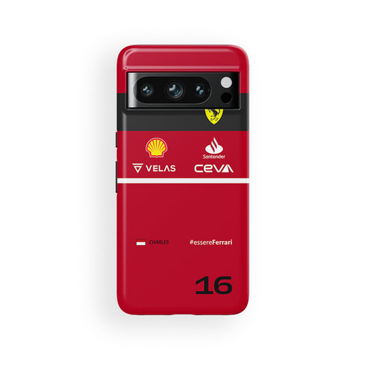 Scuderia Ferrari Charles Leclerc F1 - Google, OnePlus, Huawei, Xiaomi