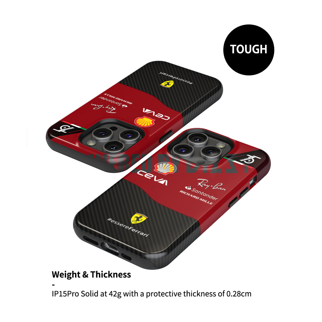 Scuderia Ferrari F1-75 Phone Case: Bold Protection, Iconic Style